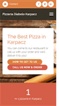 Mobile Screenshot of pizzeriadiabolo.pl